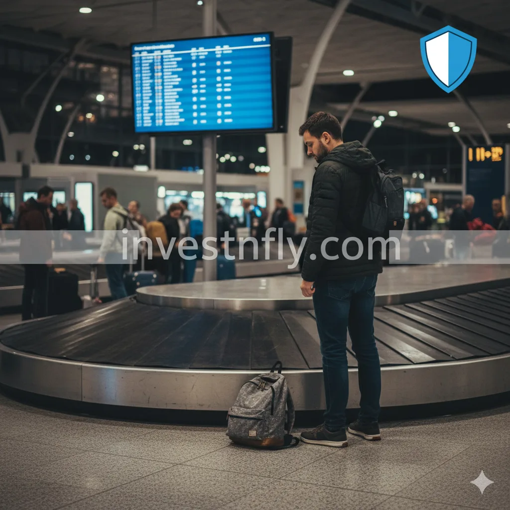 Travel insurance Moldova – lost baggage at airport